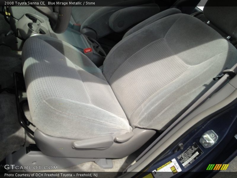 Blue Mirage Metallic / Stone 2008 Toyota Sienna CE
