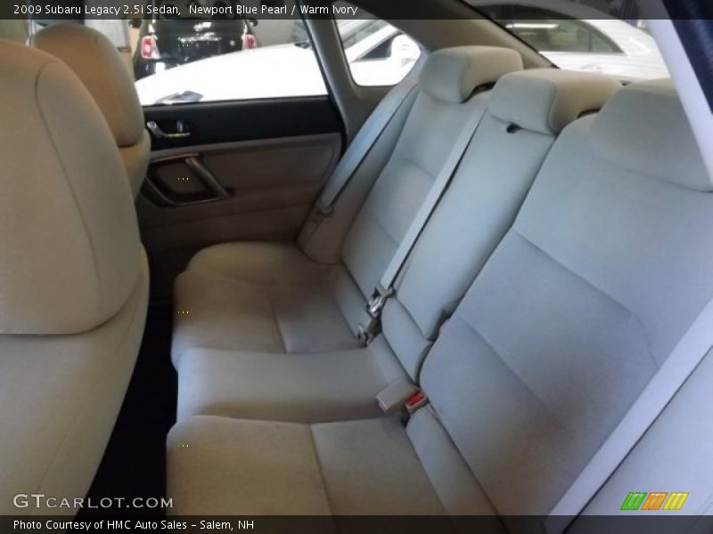Newport Blue Pearl / Warm Ivory 2009 Subaru Legacy 2.5i Sedan