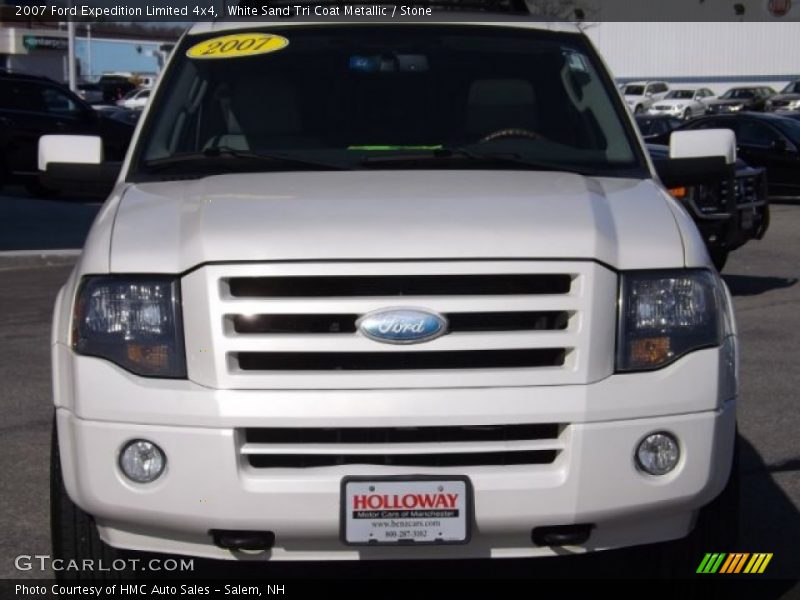 White Sand Tri Coat Metallic / Stone 2007 Ford Expedition Limited 4x4