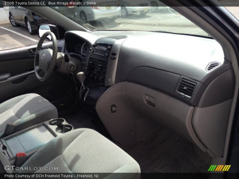 Blue Mirage Metallic / Stone 2008 Toyota Sienna CE