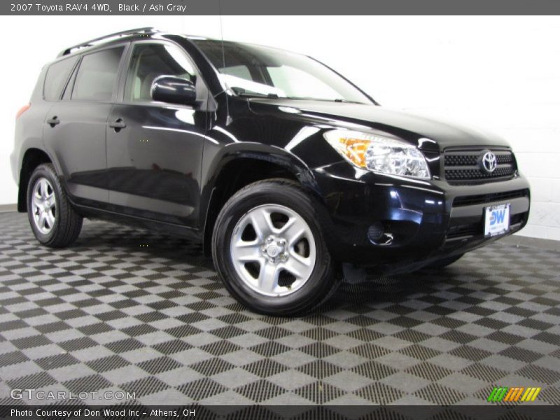 Black / Ash Gray 2007 Toyota RAV4 4WD