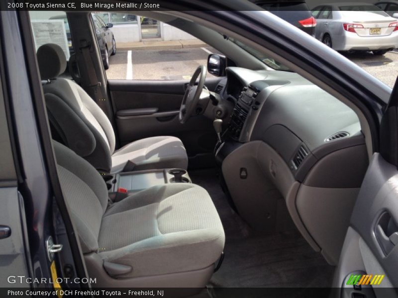 Blue Mirage Metallic / Stone 2008 Toyota Sienna CE