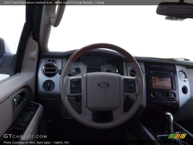 White Sand Tri Coat Metallic / Stone 2007 Ford Expedition Limited 4x4