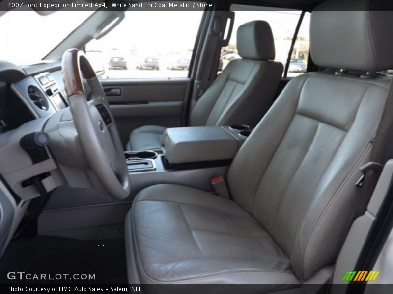 White Sand Tri Coat Metallic / Stone 2007 Ford Expedition Limited 4x4