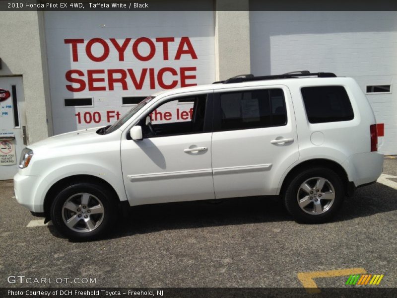 Taffeta White / Black 2010 Honda Pilot EX 4WD