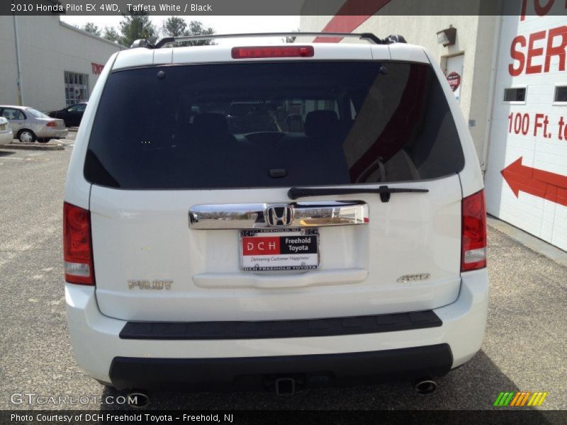 Taffeta White / Black 2010 Honda Pilot EX 4WD