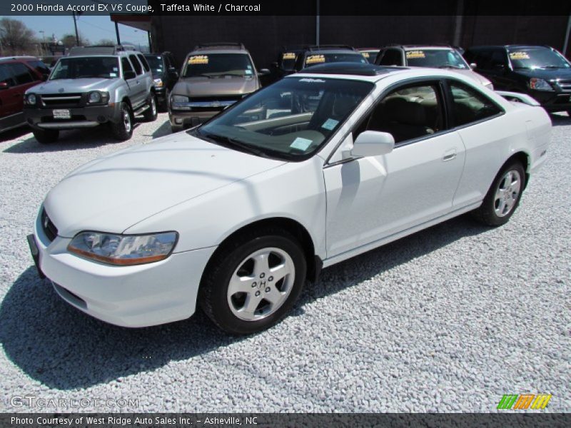Taffeta White / Charcoal 2000 Honda Accord EX V6 Coupe