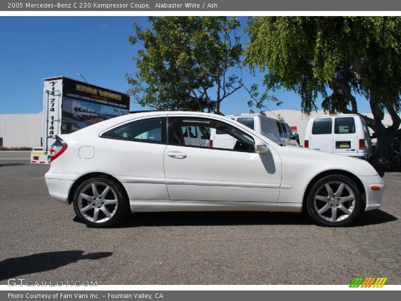  2005 C 230 Kompressor Coupe Alabaster White