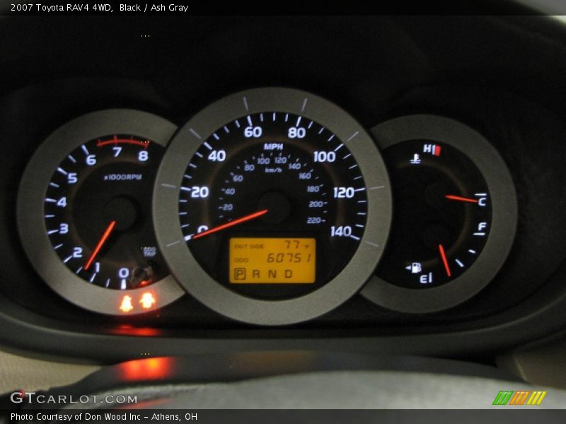 Black / Ash Gray 2007 Toyota RAV4 4WD