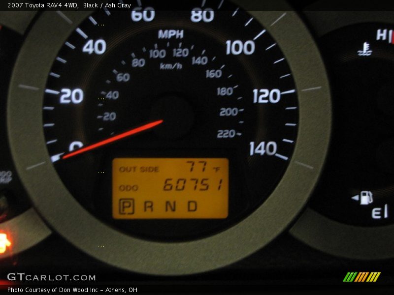 Black / Ash Gray 2007 Toyota RAV4 4WD