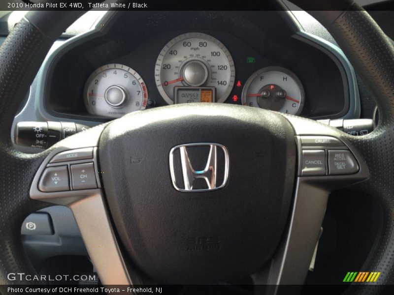 Taffeta White / Black 2010 Honda Pilot EX 4WD