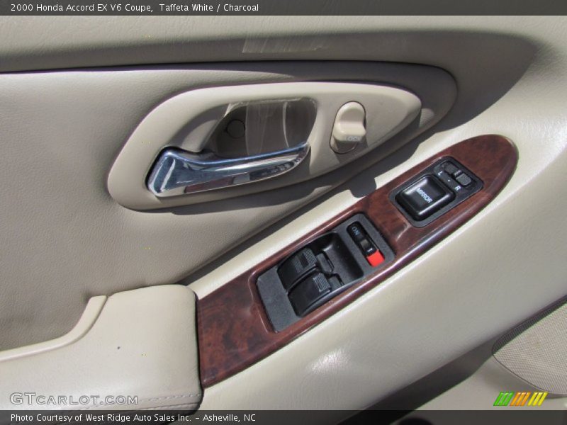 Taffeta White / Charcoal 2000 Honda Accord EX V6 Coupe