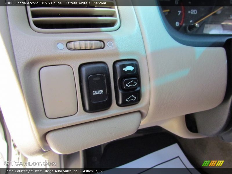 Taffeta White / Charcoal 2000 Honda Accord EX V6 Coupe