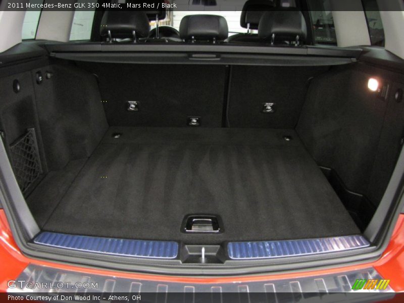 Mars Red / Black 2011 Mercedes-Benz GLK 350 4Matic