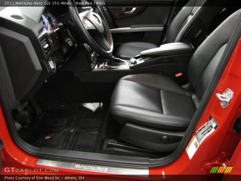 Mars Red / Black 2011 Mercedes-Benz GLK 350 4Matic