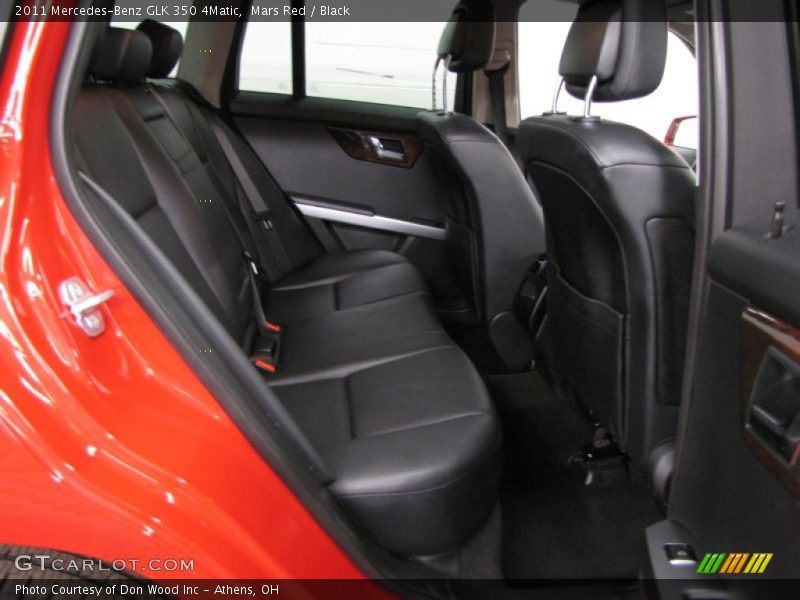 Mars Red / Black 2011 Mercedes-Benz GLK 350 4Matic