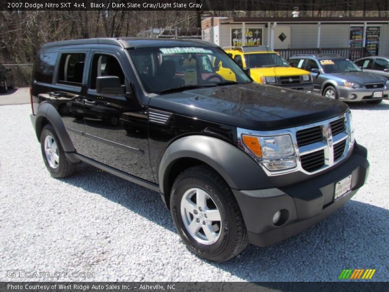 Black / Dark Slate Gray/Light Slate Gray 2007 Dodge Nitro SXT 4x4