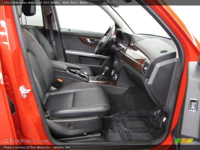 Mars Red / Black 2011 Mercedes-Benz GLK 350 4Matic