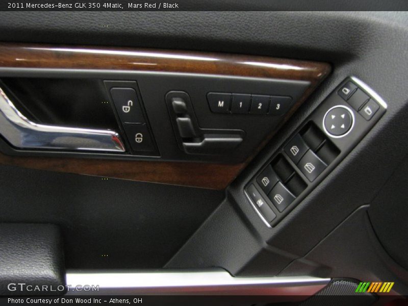 Mars Red / Black 2011 Mercedes-Benz GLK 350 4Matic
