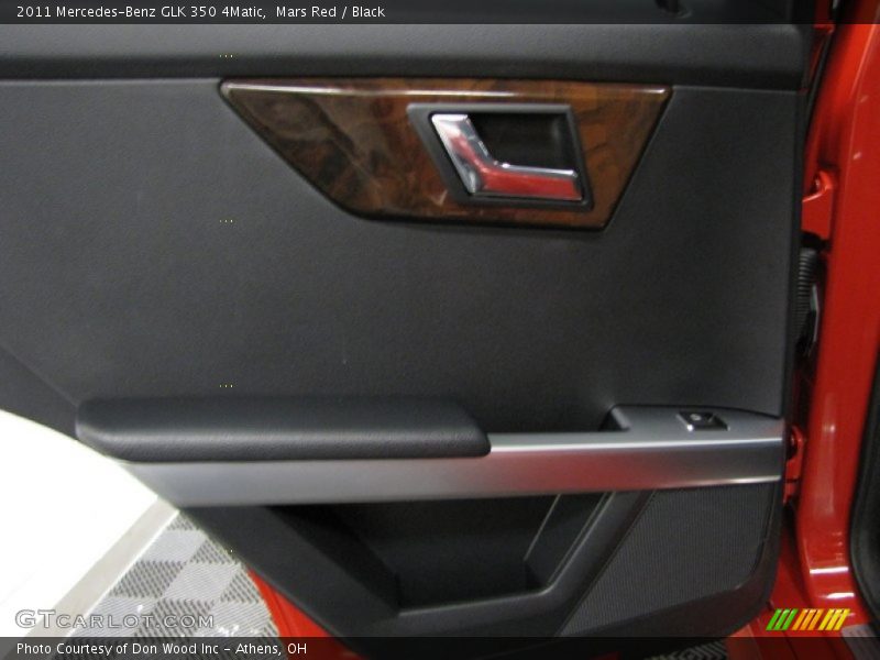 Mars Red / Black 2011 Mercedes-Benz GLK 350 4Matic