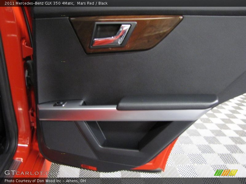 Mars Red / Black 2011 Mercedes-Benz GLK 350 4Matic