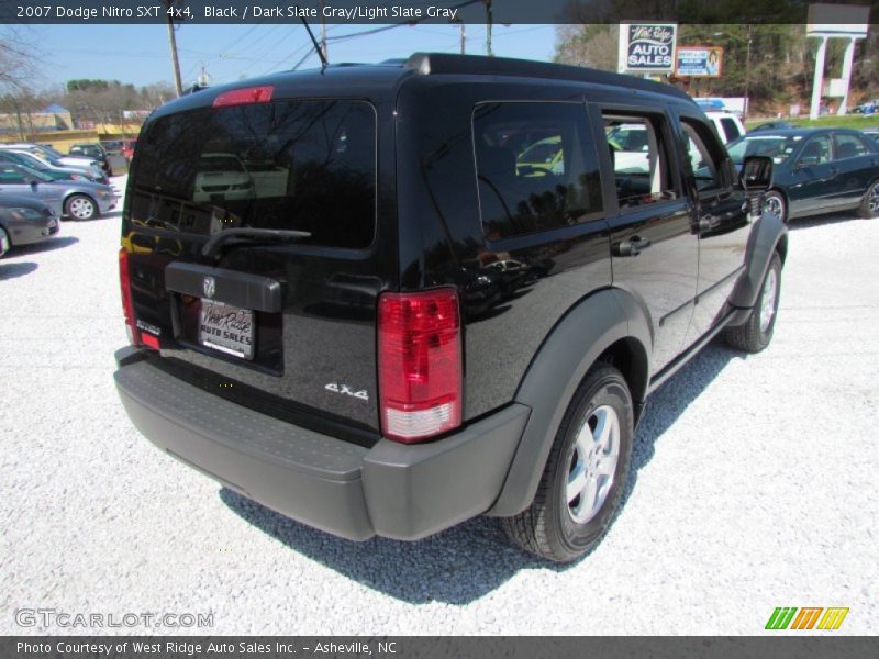 Black / Dark Slate Gray/Light Slate Gray 2007 Dodge Nitro SXT 4x4