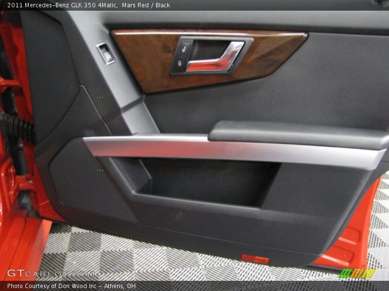Mars Red / Black 2011 Mercedes-Benz GLK 350 4Matic