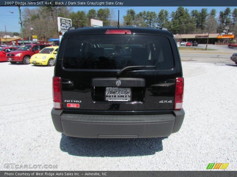 Black / Dark Slate Gray/Light Slate Gray 2007 Dodge Nitro SXT 4x4