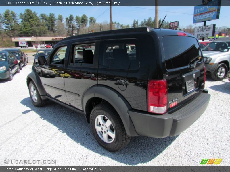 Black / Dark Slate Gray/Light Slate Gray 2007 Dodge Nitro SXT 4x4