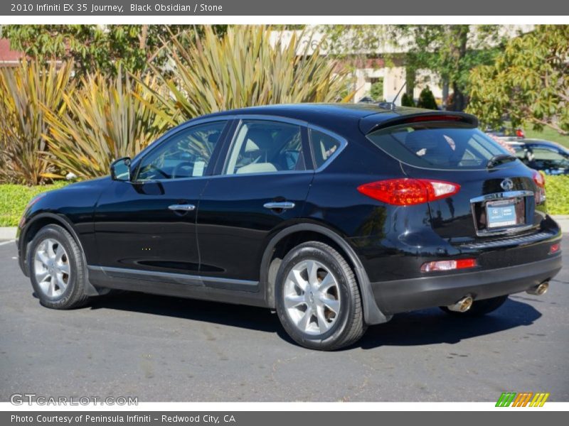 Black Obsidian / Stone 2010 Infiniti EX 35 Journey