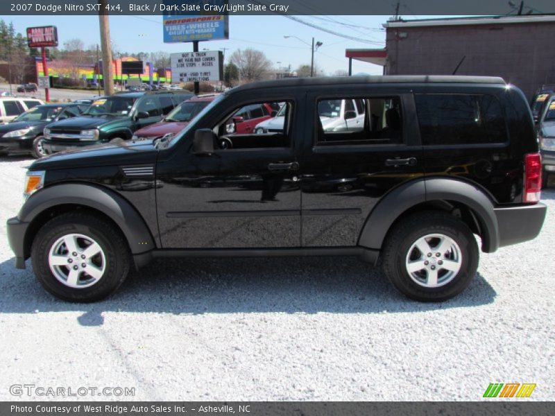 Black / Dark Slate Gray/Light Slate Gray 2007 Dodge Nitro SXT 4x4
