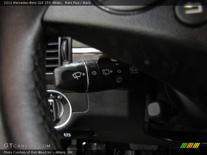 Mars Red / Black 2011 Mercedes-Benz GLK 350 4Matic