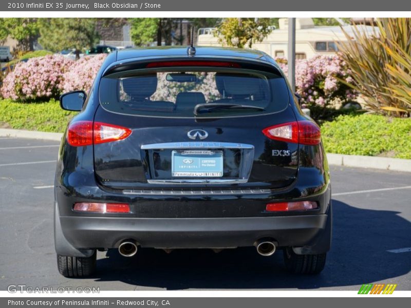 Black Obsidian / Stone 2010 Infiniti EX 35 Journey