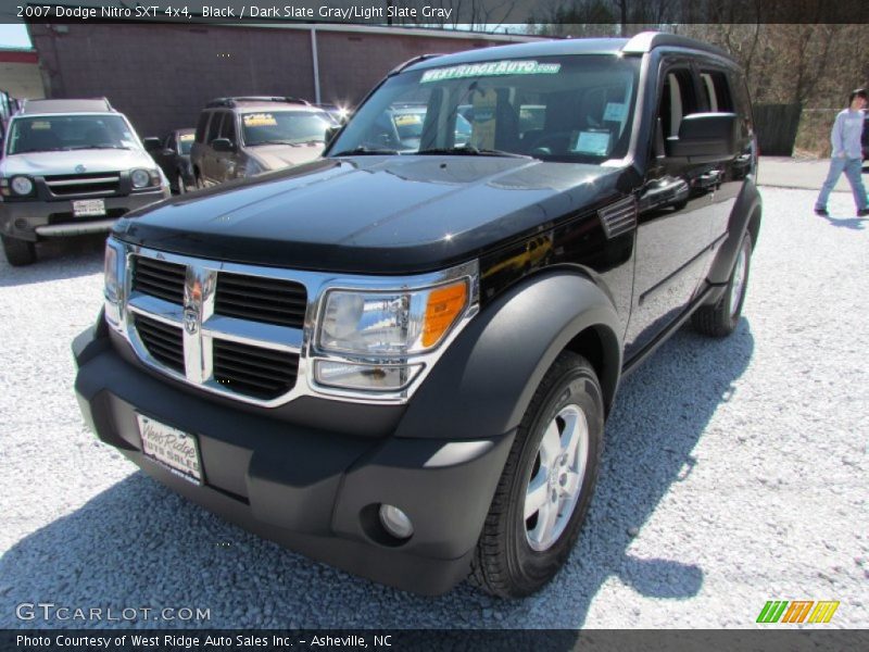 Black / Dark Slate Gray/Light Slate Gray 2007 Dodge Nitro SXT 4x4