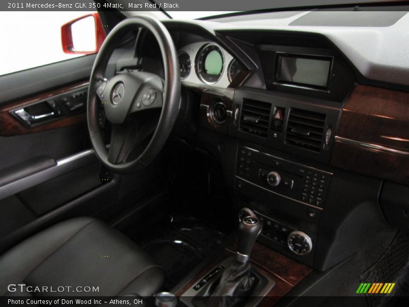 Mars Red / Black 2011 Mercedes-Benz GLK 350 4Matic