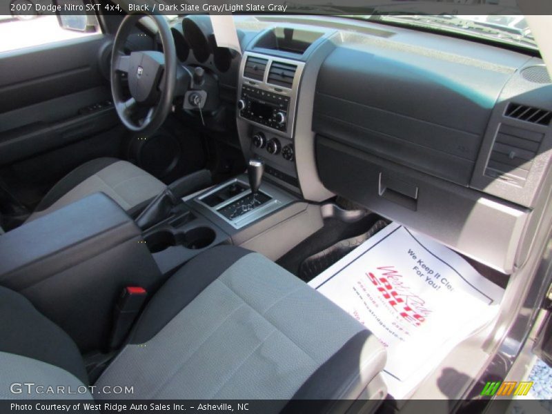 Black / Dark Slate Gray/Light Slate Gray 2007 Dodge Nitro SXT 4x4