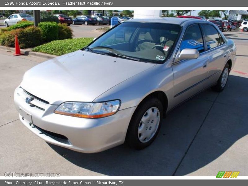 Heather Mist Metallic / Ivory 1998 Honda Accord LX Sedan