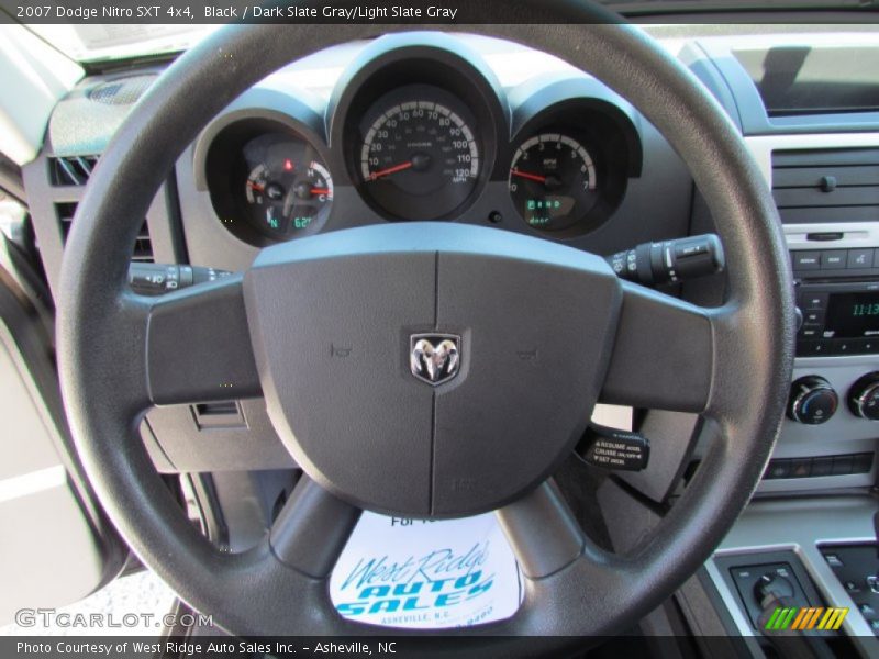 Black / Dark Slate Gray/Light Slate Gray 2007 Dodge Nitro SXT 4x4