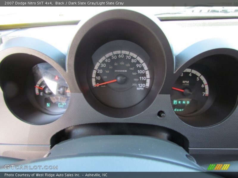 Black / Dark Slate Gray/Light Slate Gray 2007 Dodge Nitro SXT 4x4