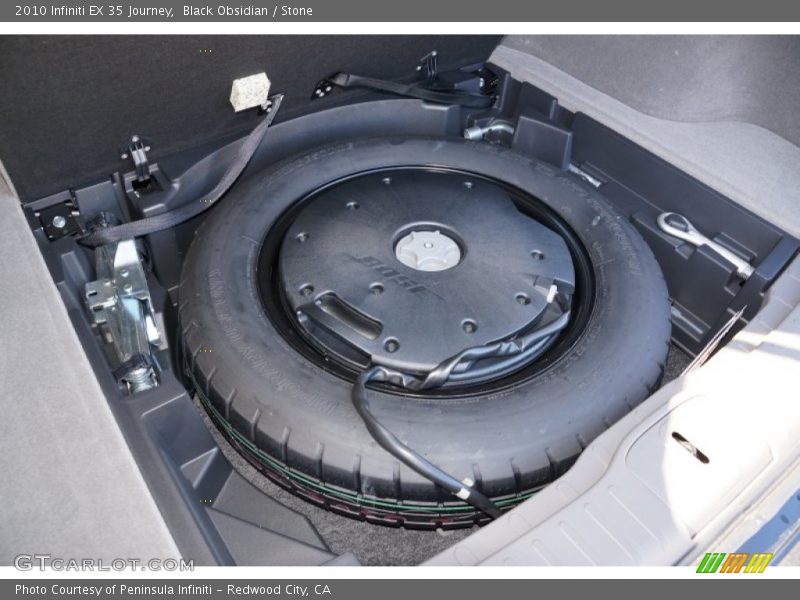 Black Obsidian / Stone 2010 Infiniti EX 35 Journey