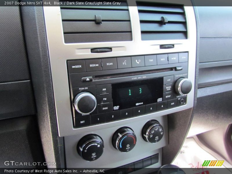 Black / Dark Slate Gray/Light Slate Gray 2007 Dodge Nitro SXT 4x4