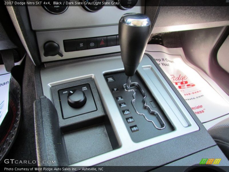 Black / Dark Slate Gray/Light Slate Gray 2007 Dodge Nitro SXT 4x4