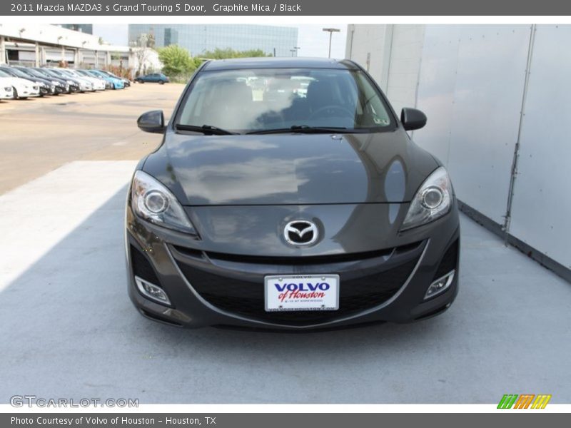 Graphite Mica / Black 2011 Mazda MAZDA3 s Grand Touring 5 Door