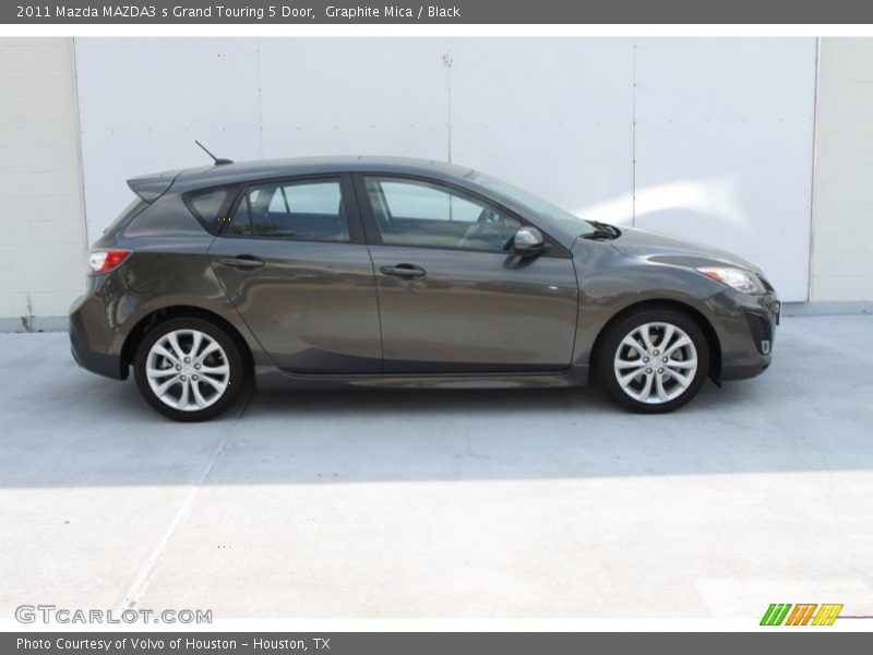 Graphite Mica / Black 2011 Mazda MAZDA3 s Grand Touring 5 Door