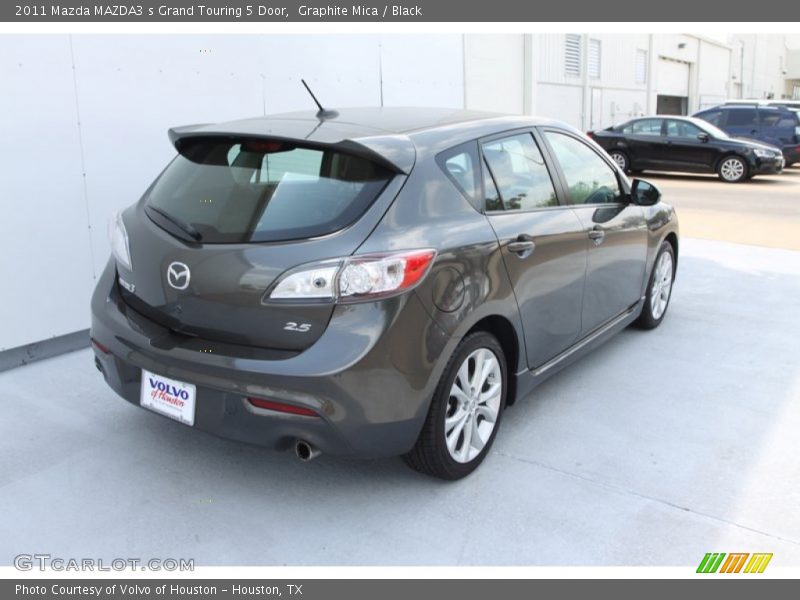 Graphite Mica / Black 2011 Mazda MAZDA3 s Grand Touring 5 Door