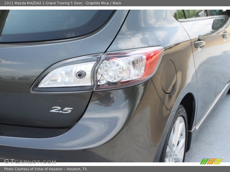 Graphite Mica / Black 2011 Mazda MAZDA3 s Grand Touring 5 Door