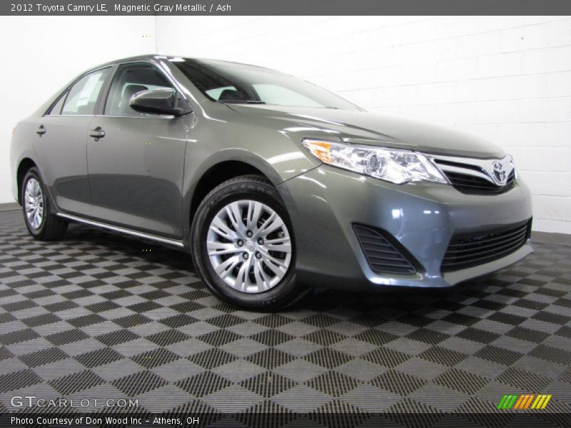 Magnetic Gray Metallic / Ash 2012 Toyota Camry LE
