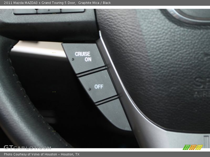 Graphite Mica / Black 2011 Mazda MAZDA3 s Grand Touring 5 Door