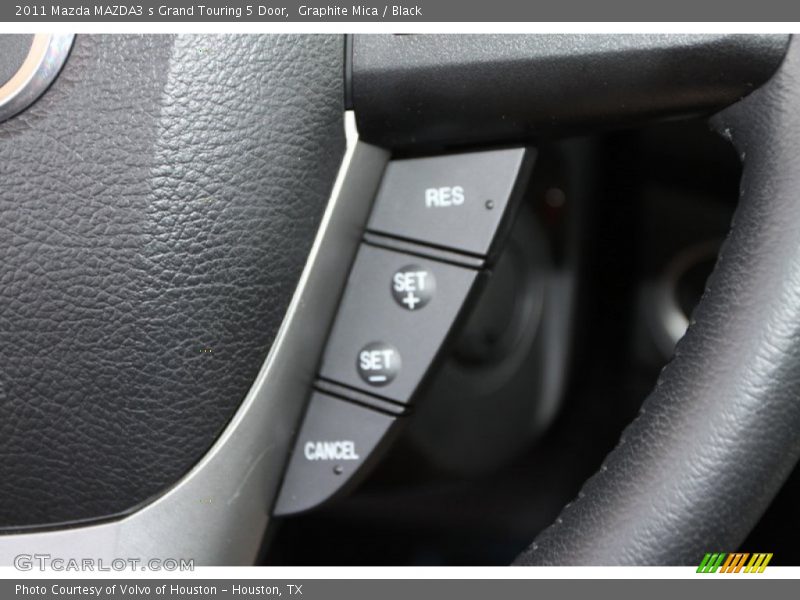Graphite Mica / Black 2011 Mazda MAZDA3 s Grand Touring 5 Door