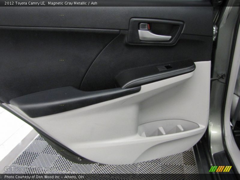 Magnetic Gray Metallic / Ash 2012 Toyota Camry LE